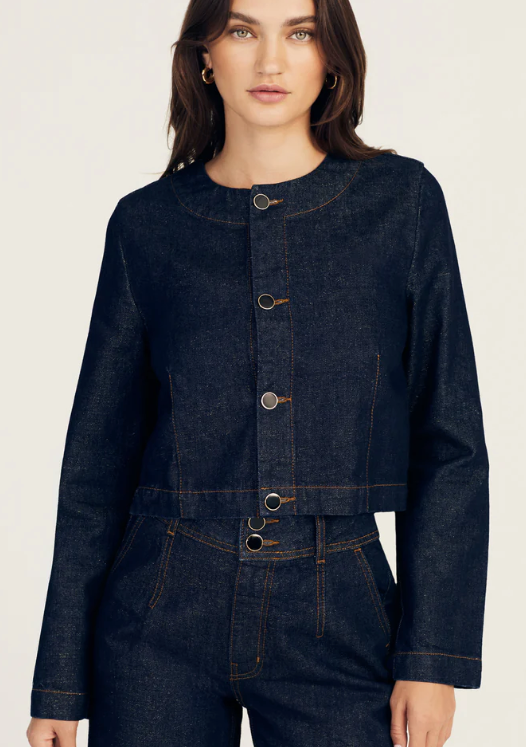 Ezra Button Front Jacket