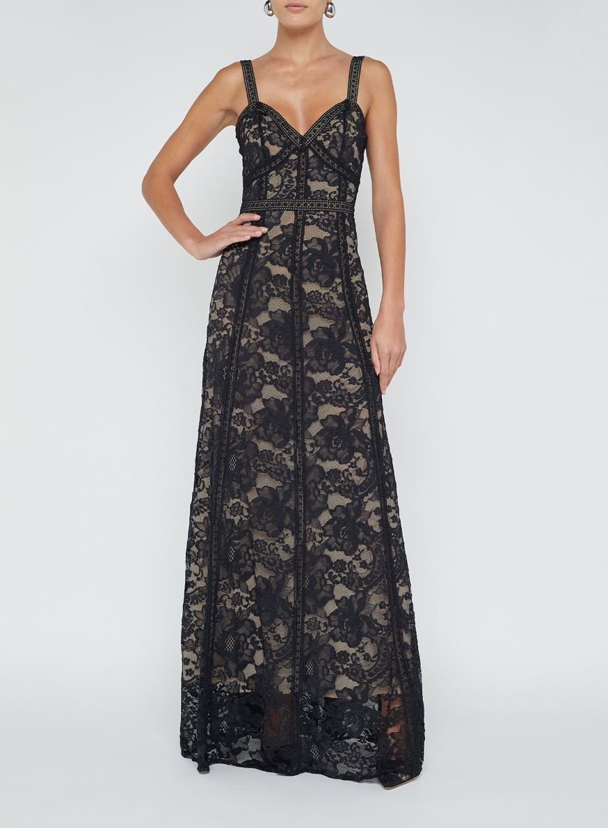 Avignon Lace Maxi Dress