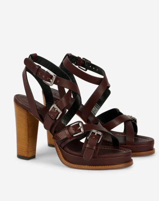 Strappy Platform Heel