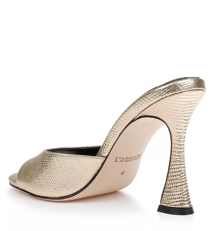 Avery Flared Heel Mule