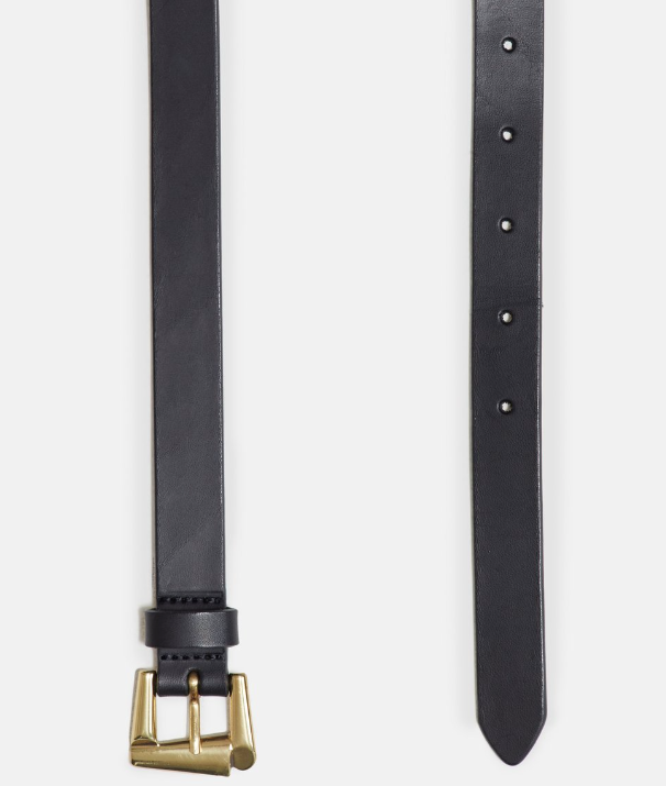 Chunky Asymmetrical Buckle Belt