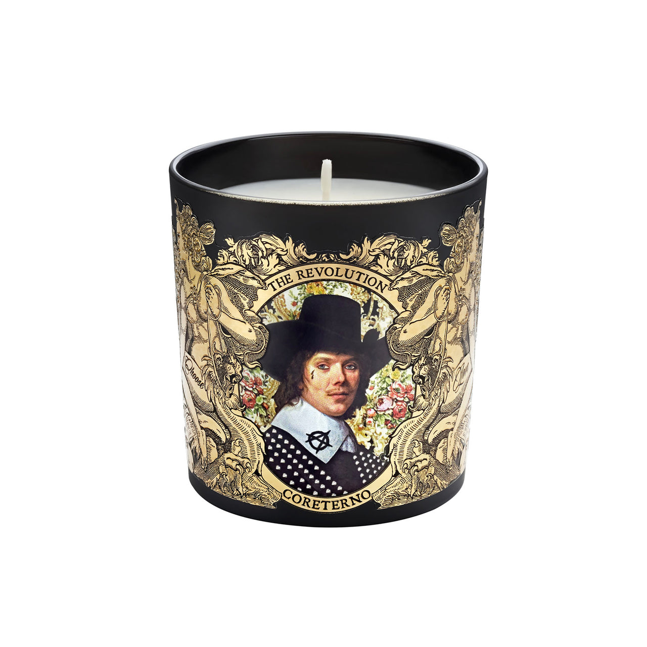 Scented Candle Gold Label