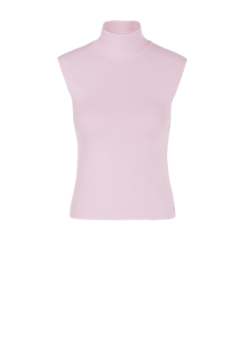 Sleeveless Turtleneck Top