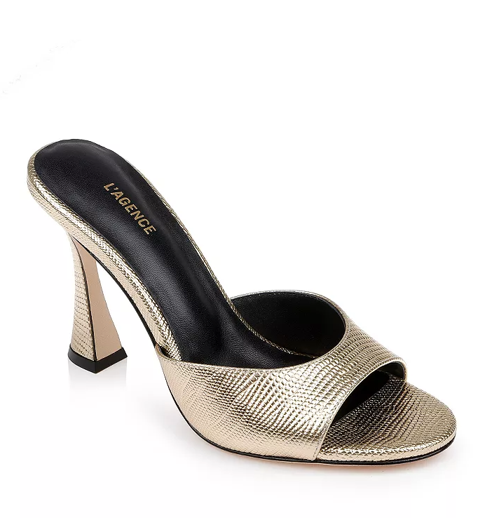 Avery Flared Heel Mule