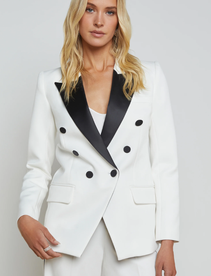 Kendi Long Double Breasted Blazer