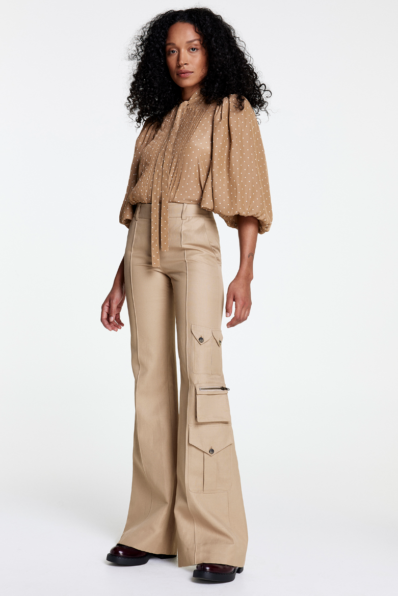 Wide Leg Cargo Trouser