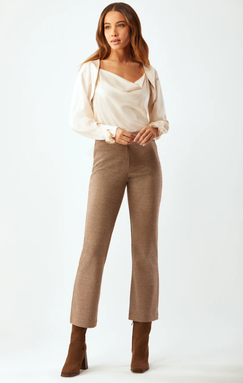 Prince Cropped Flare Leg Pant