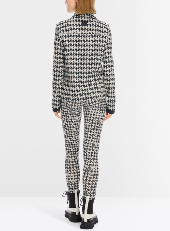 Houndstooth Blazer with Dickie