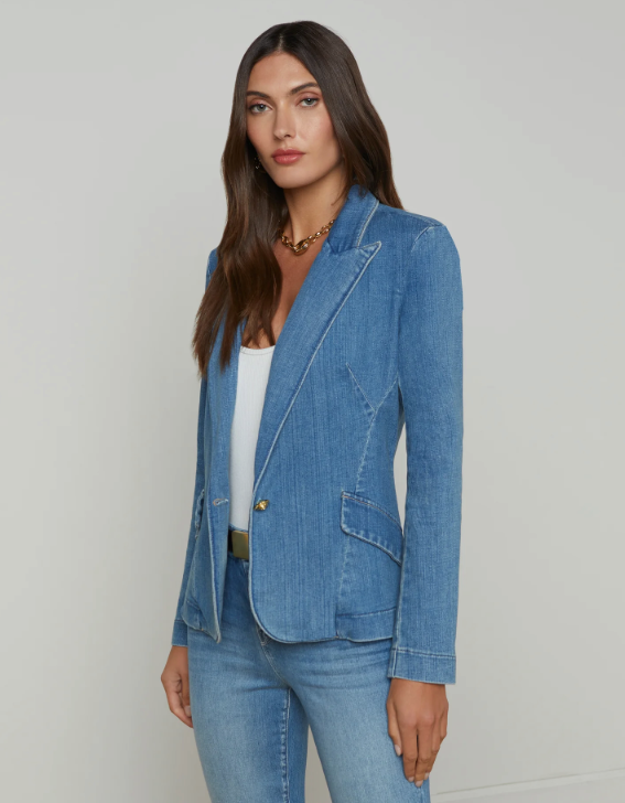 Baldwin Blazer in Denim