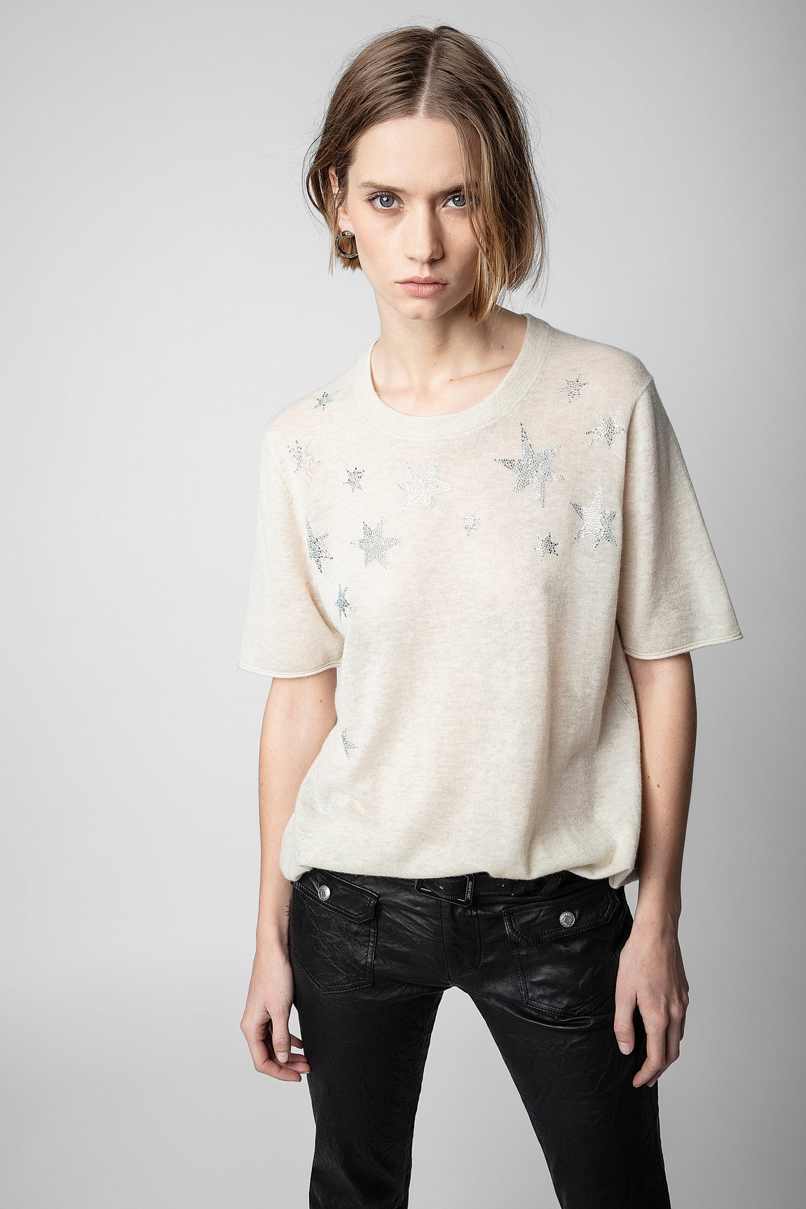 Ida Strass Sweater Tee