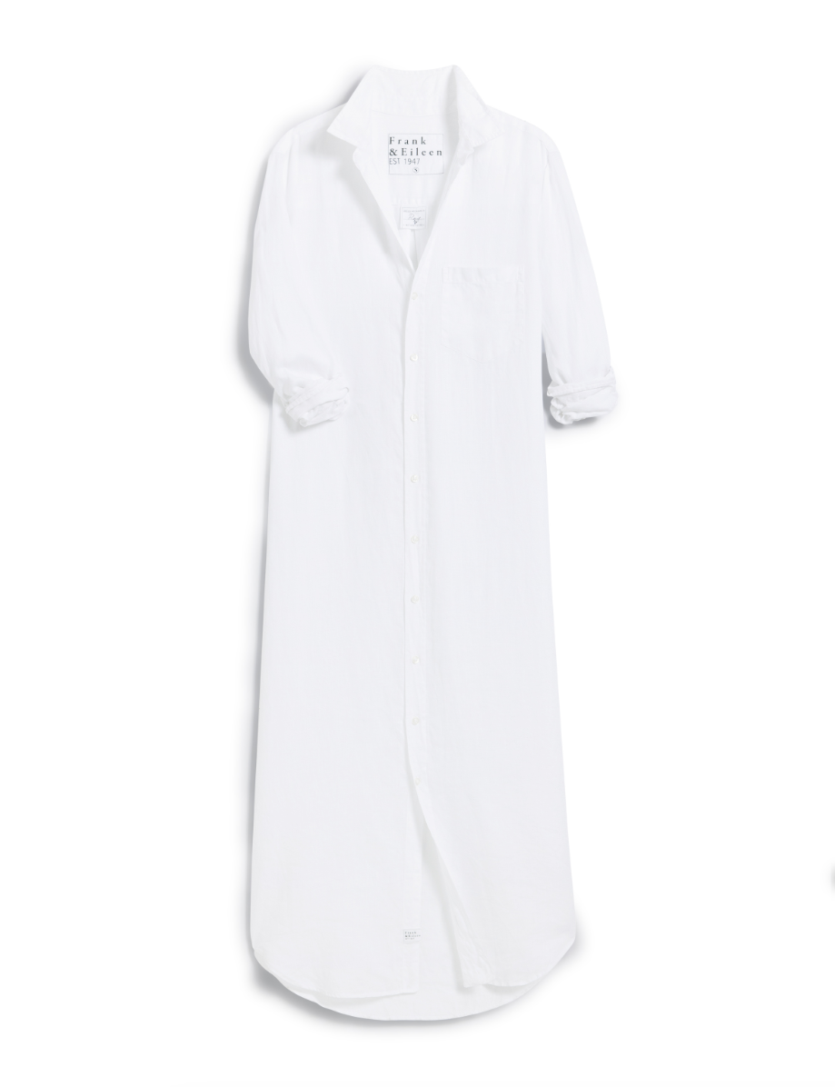 Lived-In Linen Rory Maxi Shirt Dress