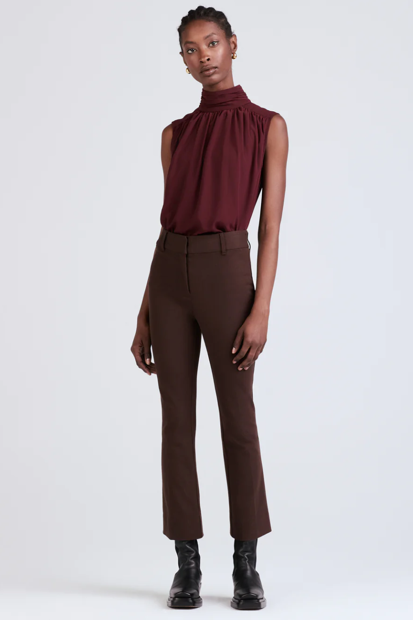 Crosby Cropped Flare Trouser