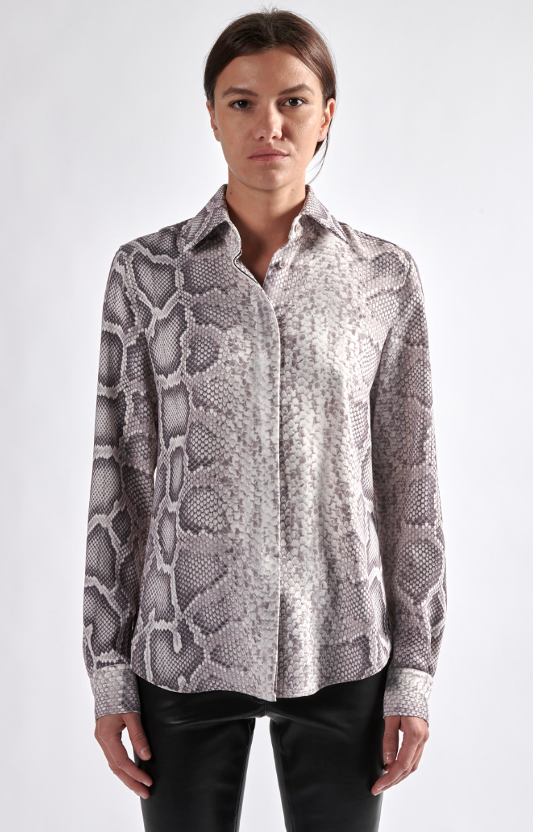 Snake Print Blouse