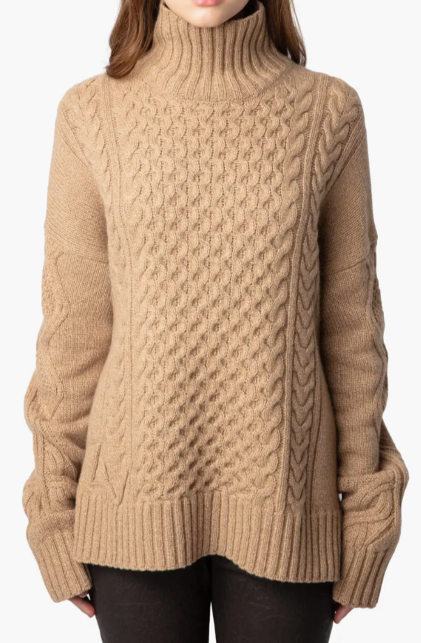 Alma Cableknit Sweater