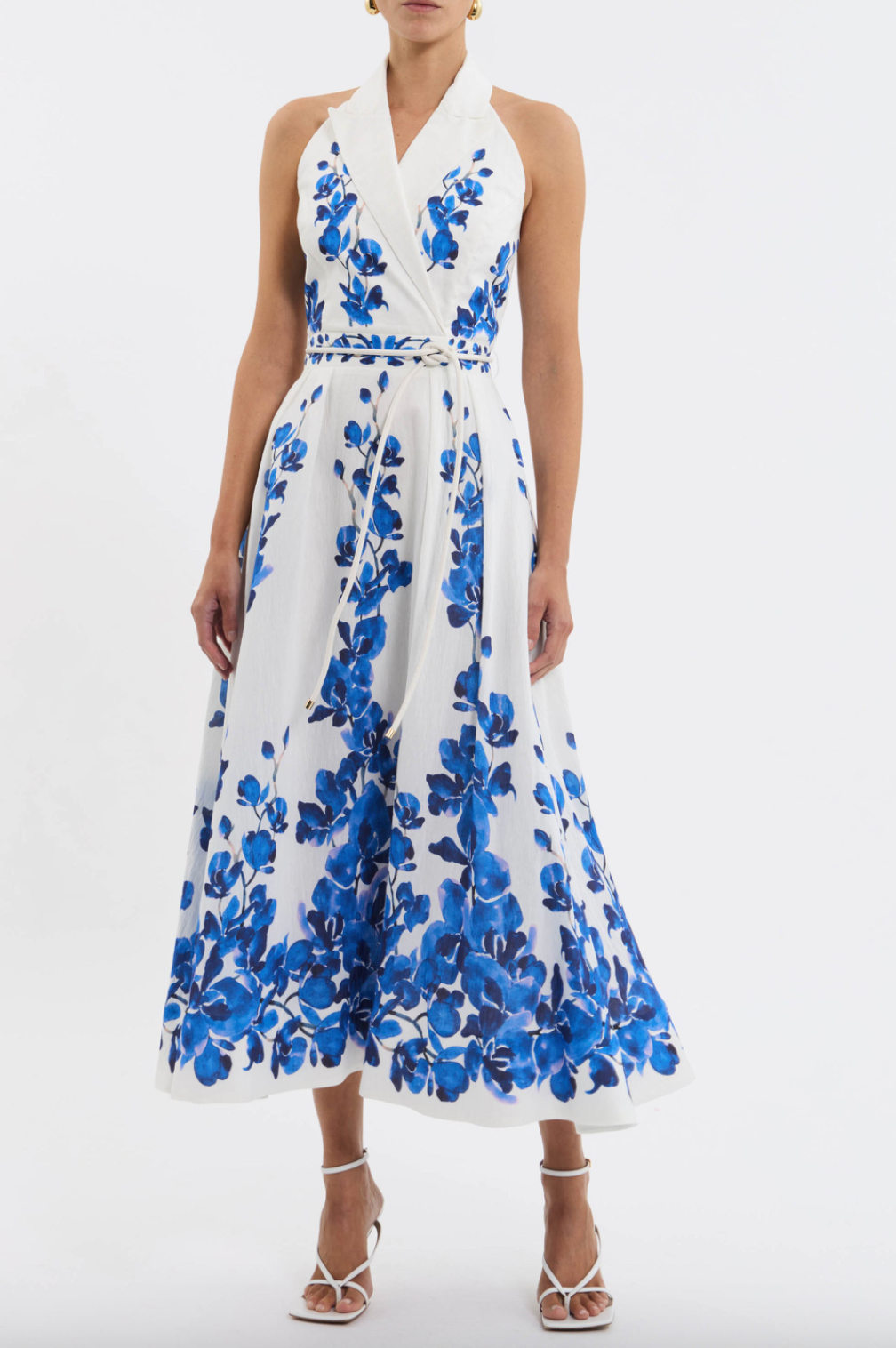 Orchid Blues Midi Dress