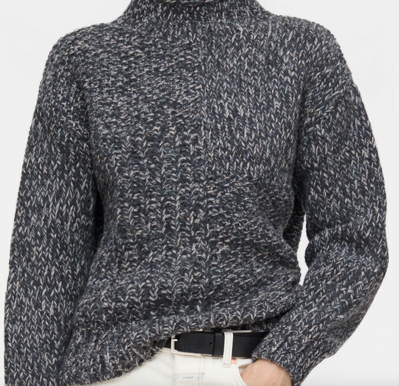 Mouliné Knitted Jumper