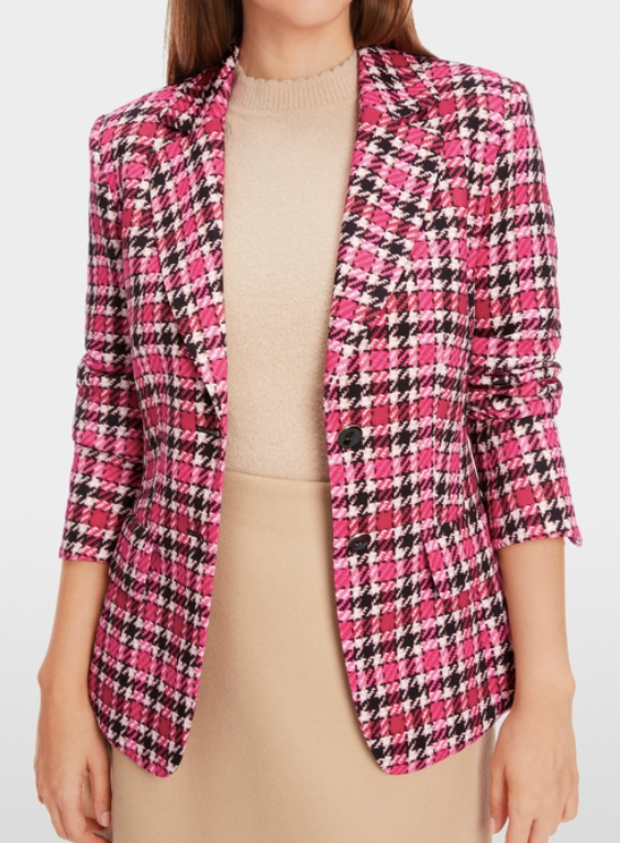 Plaid Blazer