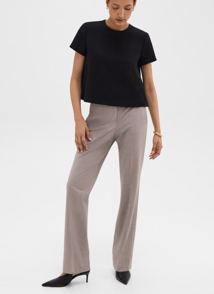 Slim Flat Front Trouser