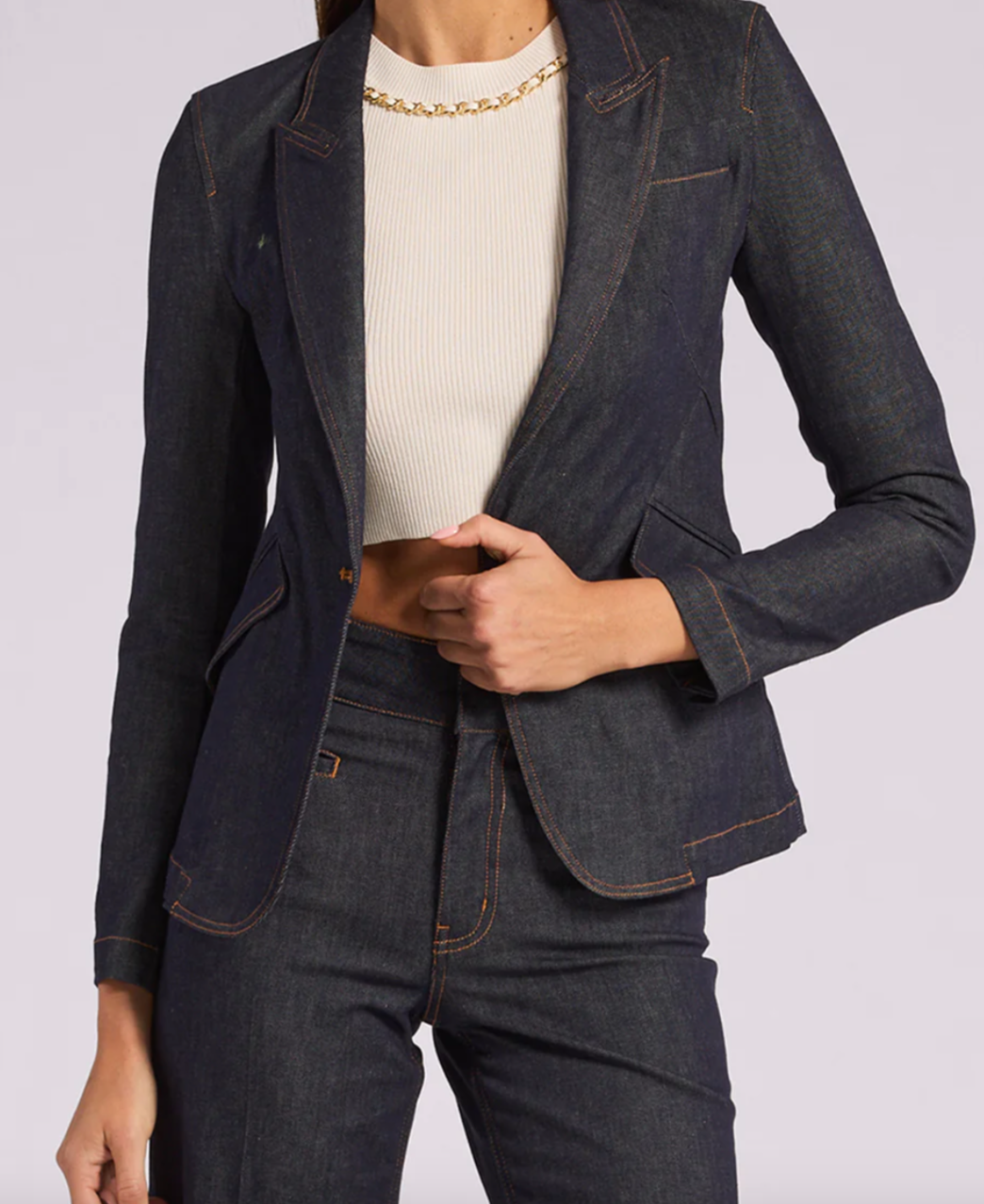 Ollie Sheen Denim Blazer