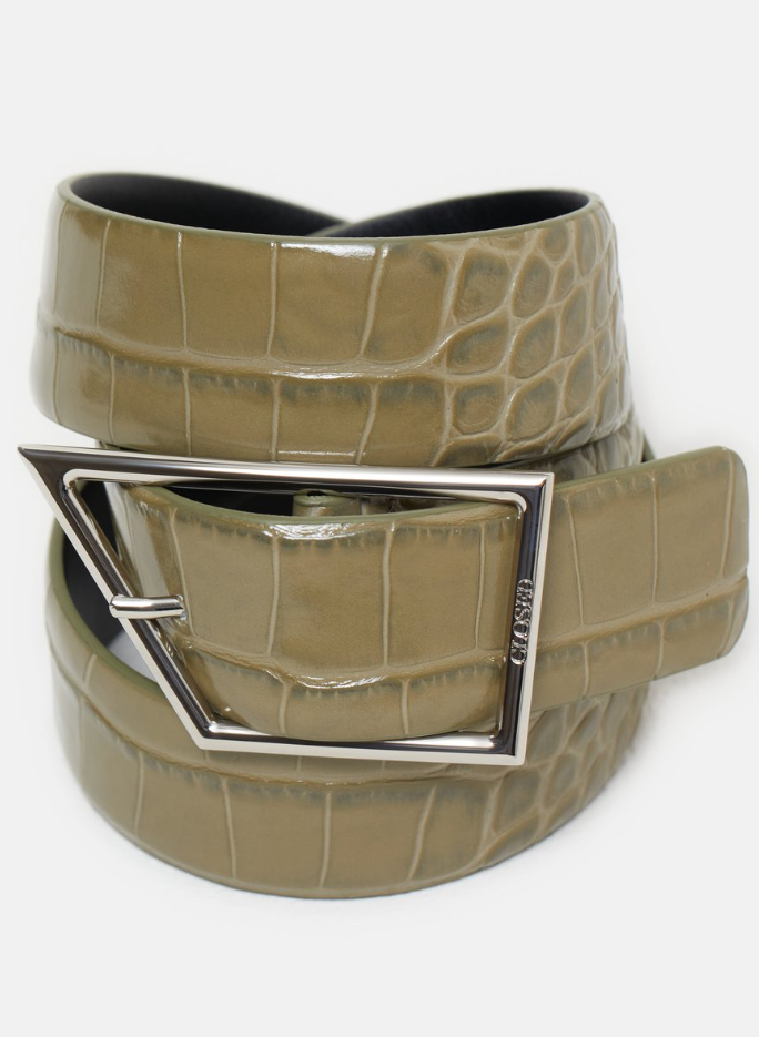 Asymmetric Buckle Belt