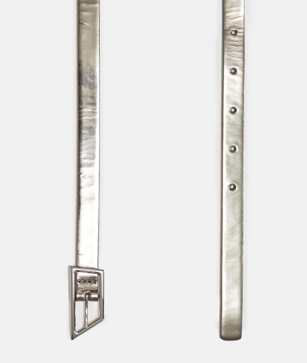 Thin Asymmetrical Buckle Belt