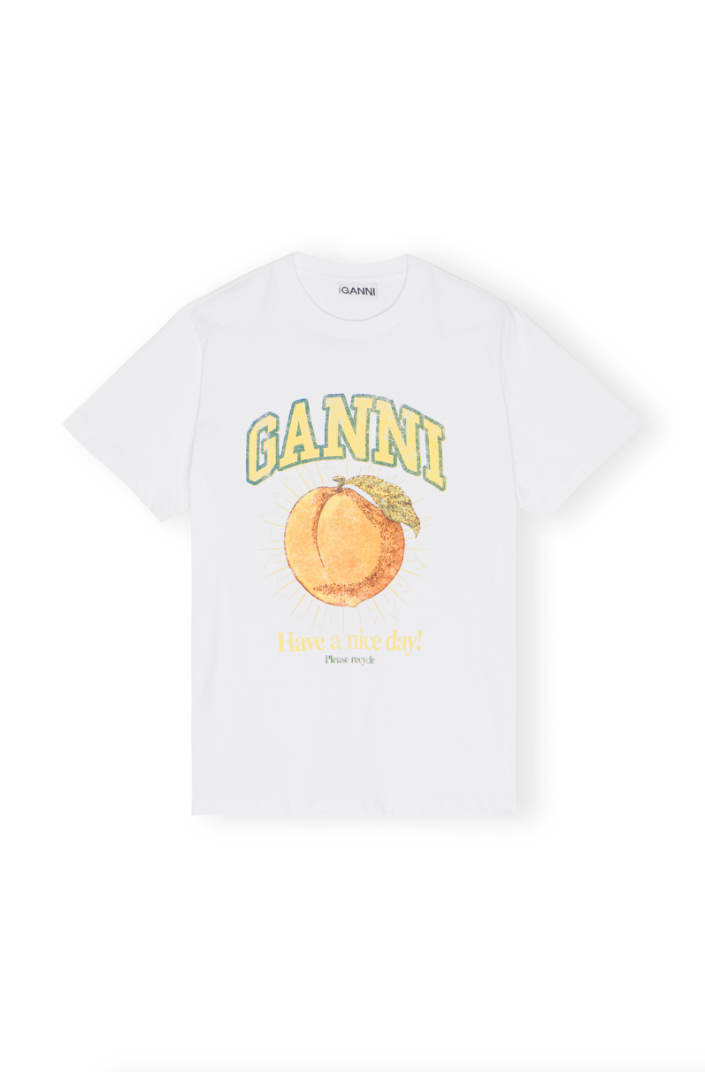 Basic Jersey Peach Relaxed Tee