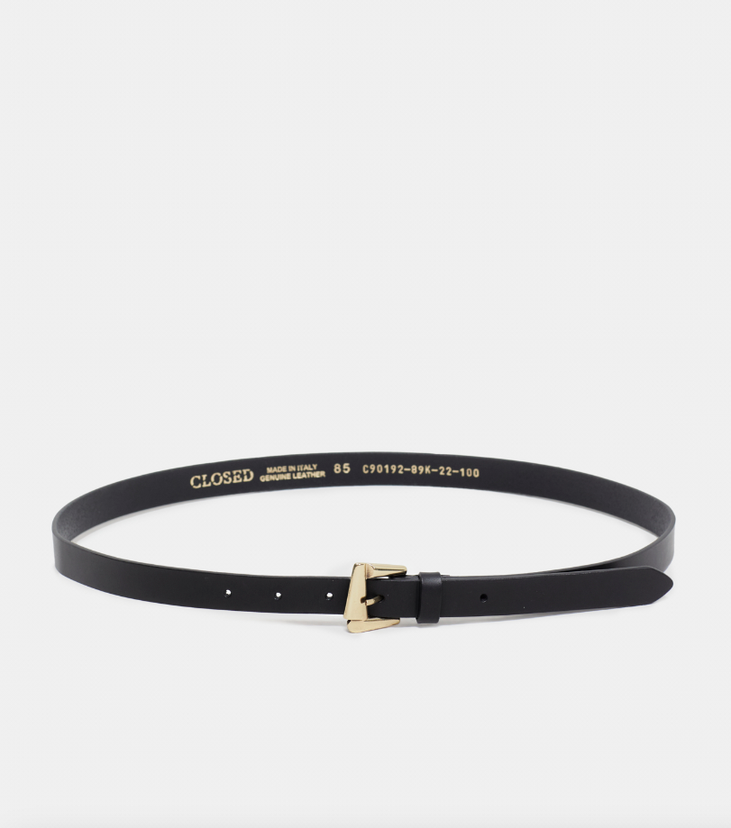 Chunky Asymmetrical Buckle Belt