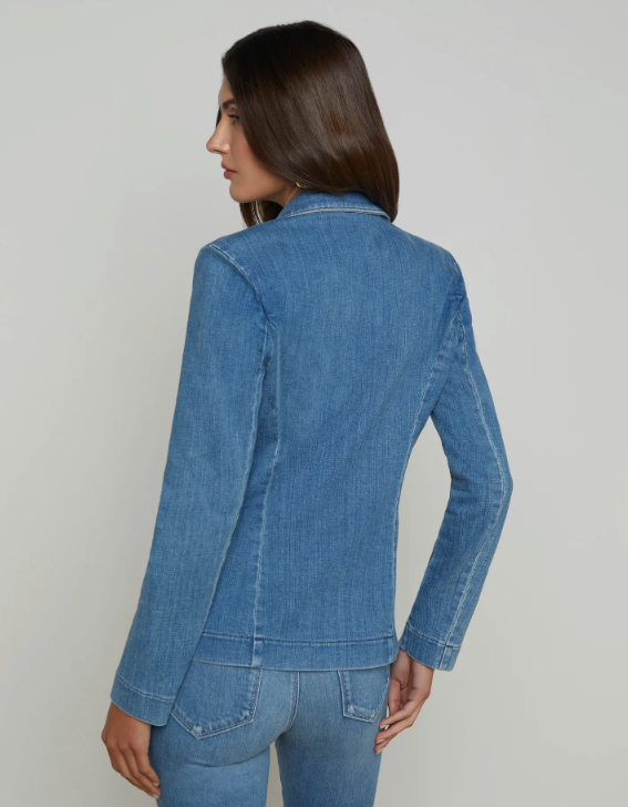 Baldwin Blazer in Denim