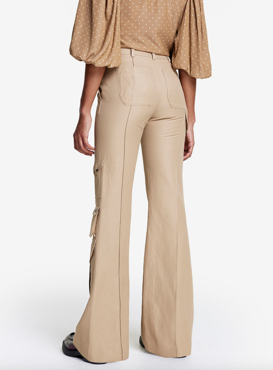 Wide Leg Cargo Trouser