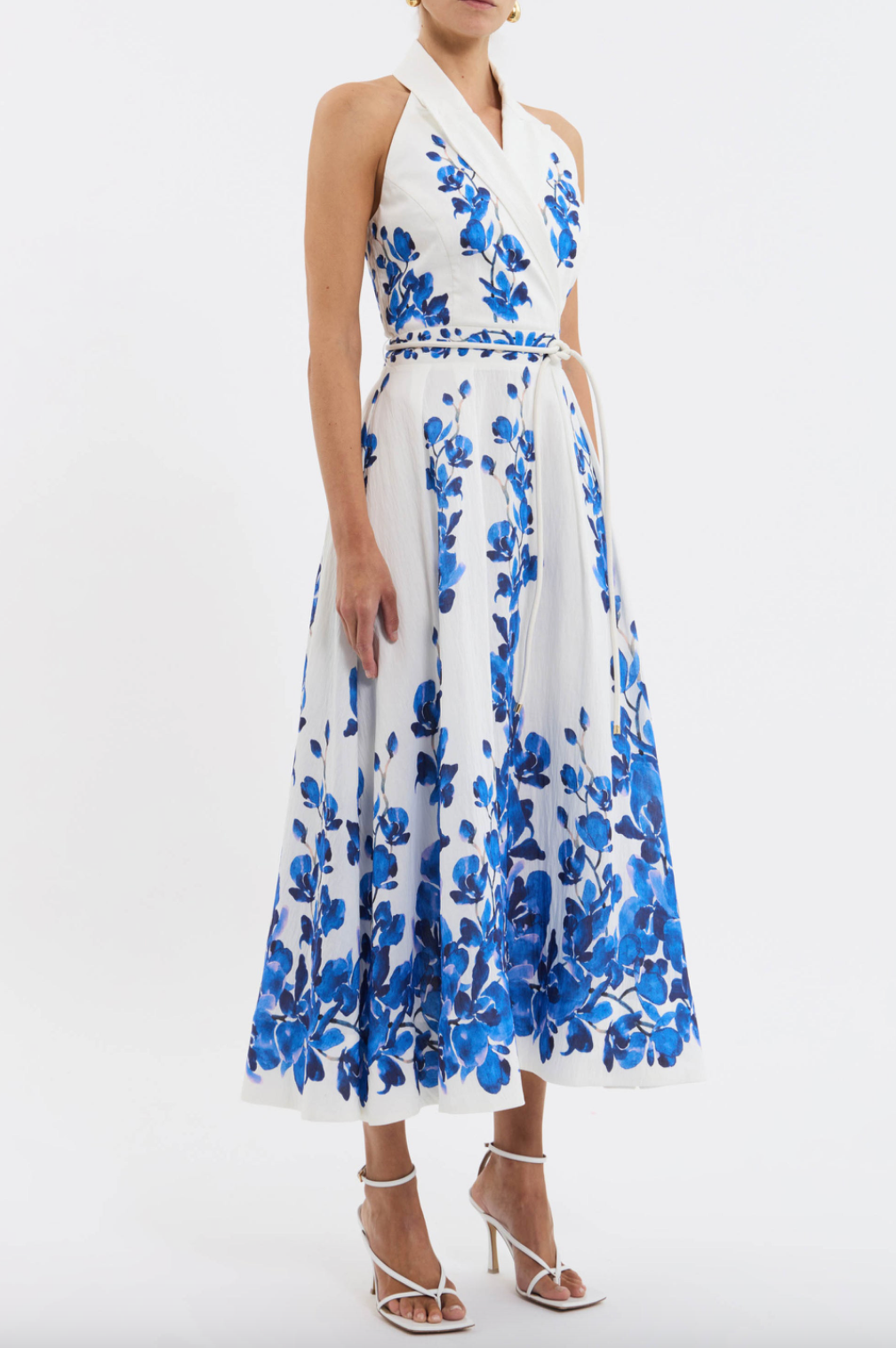 Orchid Blues Midi Dress