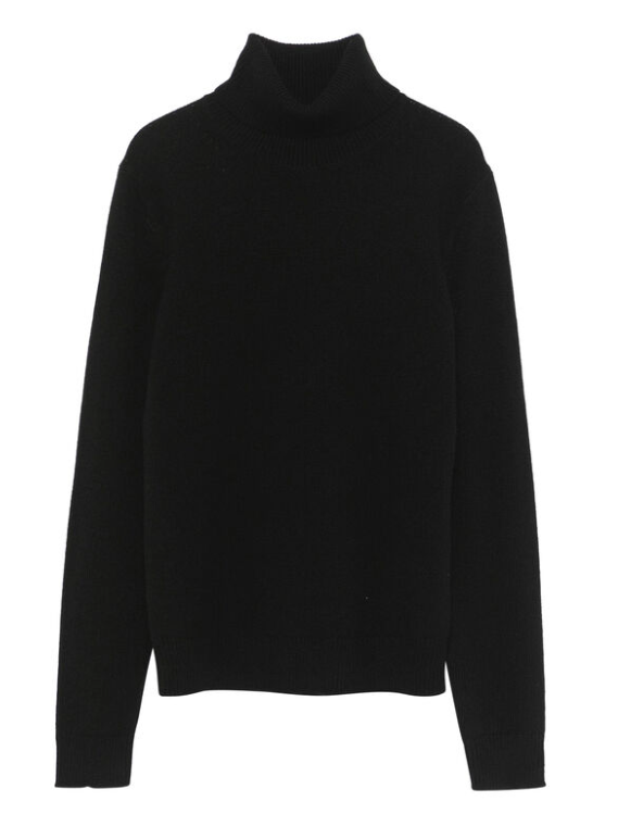 Fold Over Long Sleeve Turtleneck