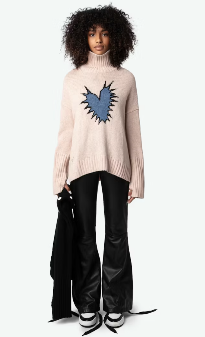 Alma Heart Spike Sweater