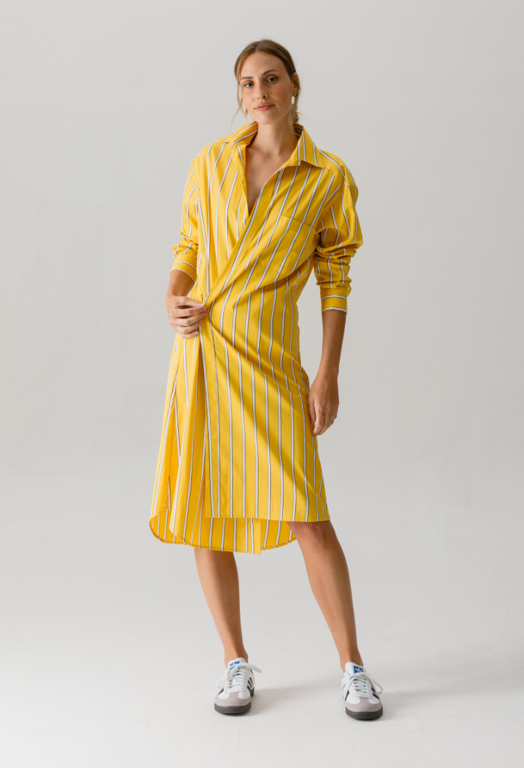 The Wrap Only Midi Dress