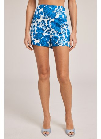 Danny Floral Poplin Shorts