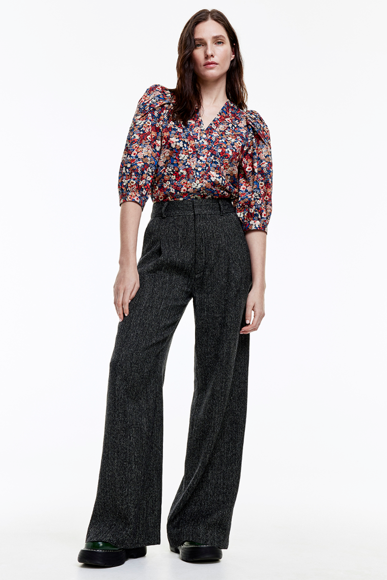 Pleated Trouser