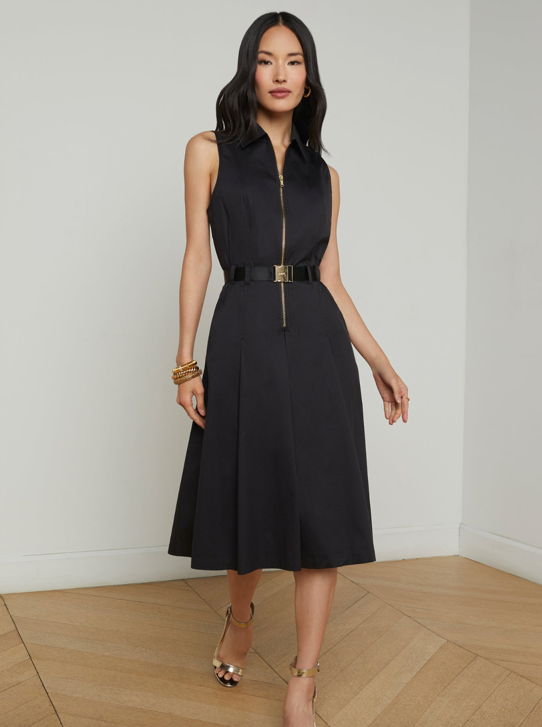 Kylo Belted Shirt Dress