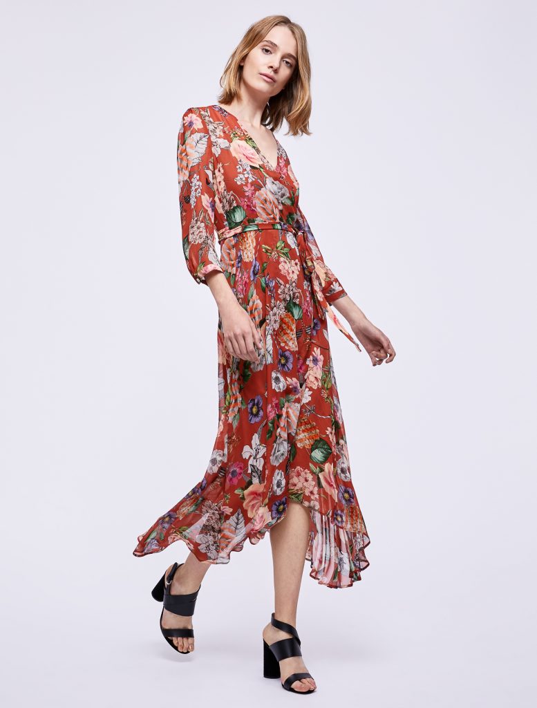 marella floral print dress