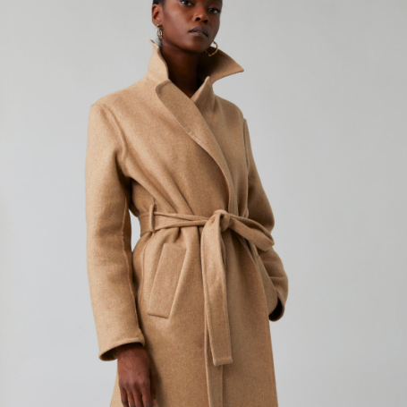 WOOL TRENCH STYLE