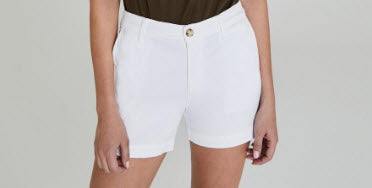 spring break essential tailored white shorts denver co 