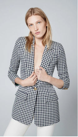 checkered blazer denver clothing boutique 