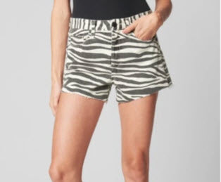 blank nyc animal print shorts denver clothing boutique 