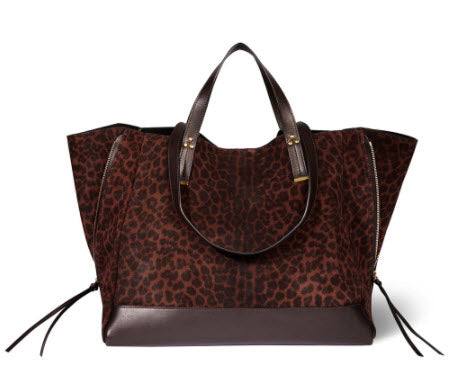 leopard print tote bag Denver boutique shopping