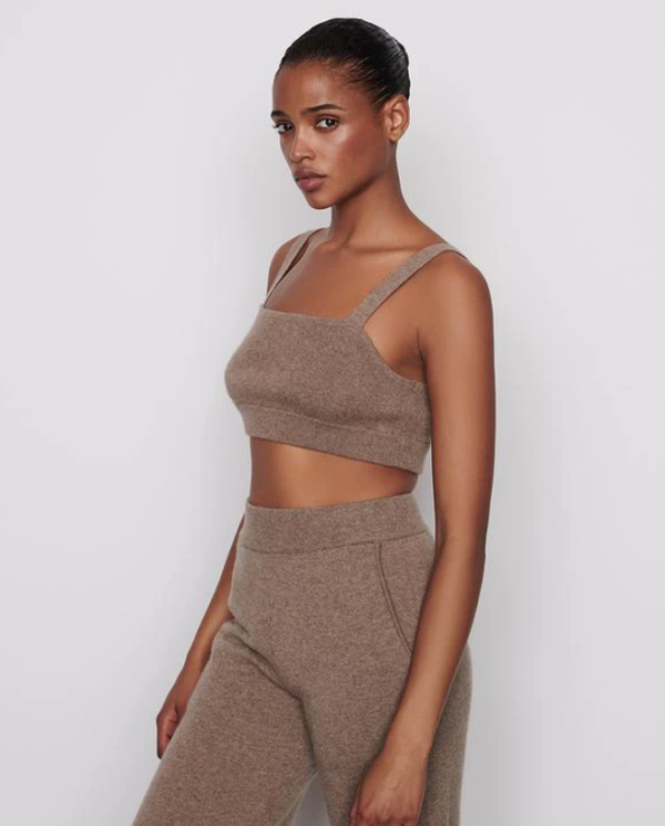 FRAME CASHMERE CROPPED TANK