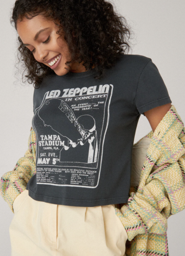 Daydreamer Led Zeppelin in Concert Baby Tee