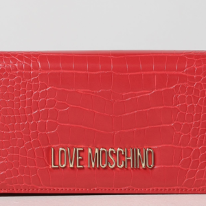 Love Moschino Love Lock Croco Mini Crossbody