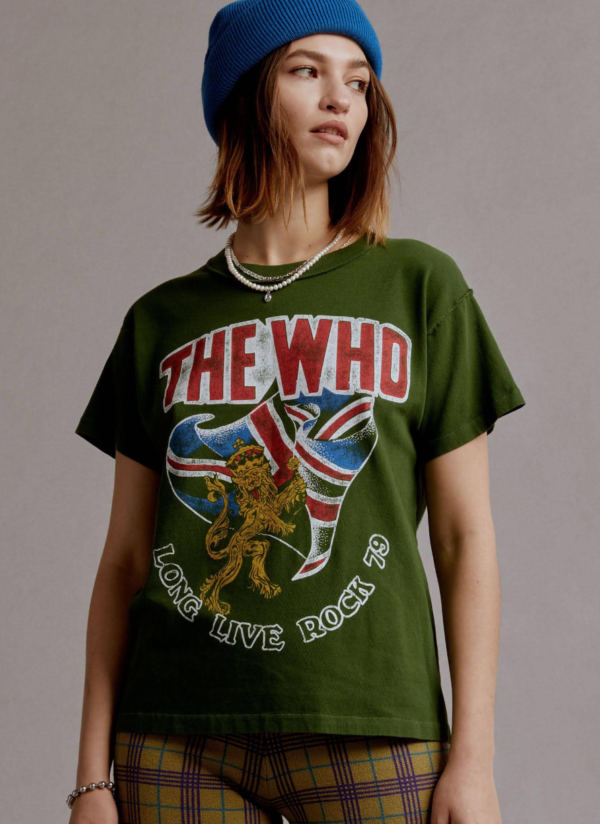 Daydreamer The Who Long Live Rock Reverse GF Tee