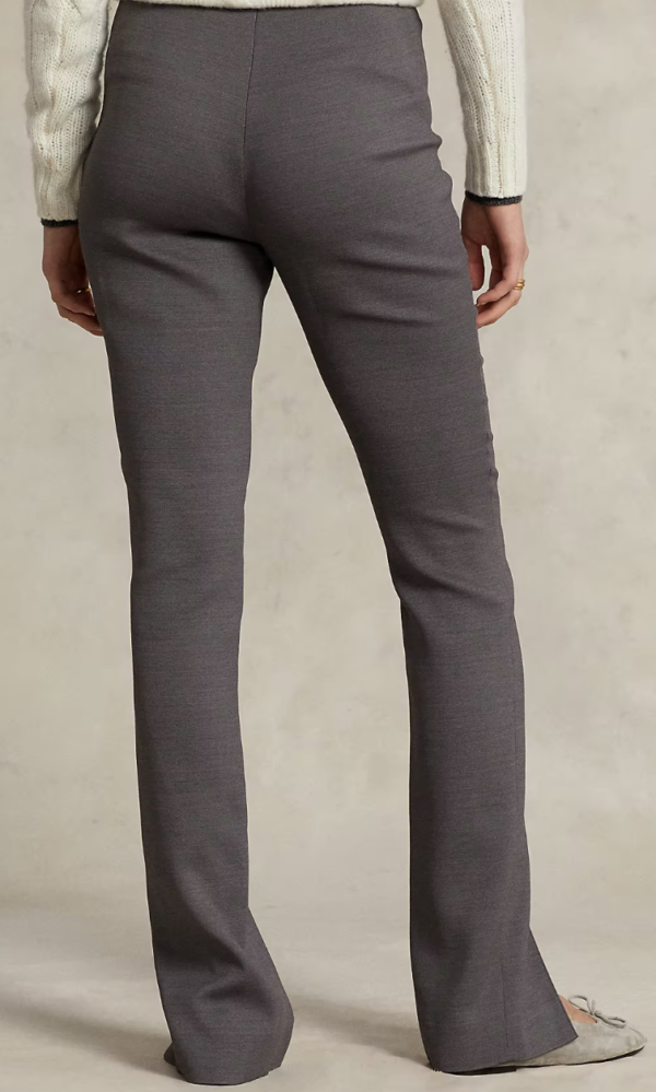 Twill Stretch Grey Pant Polo Ralph Lauren