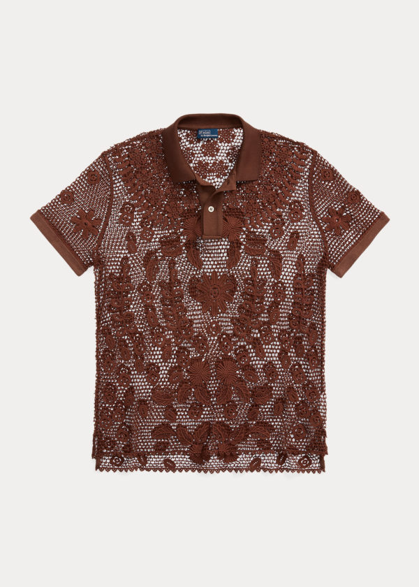 Polo by Ralph Lauren Lace Short Sleeve Polo