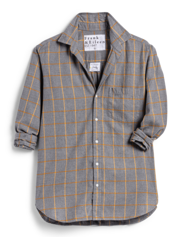 Frank & Eileen Joedy Boyfriend Button-Up Plaid Flannel Shirt