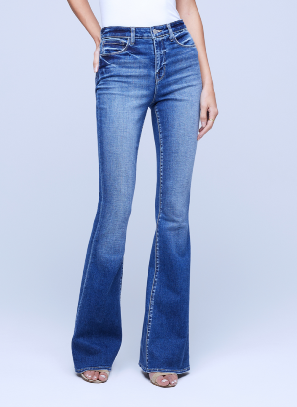 L'Agence Marty High Rise Flare Jean